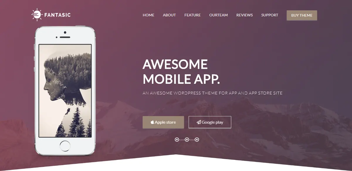 Screenshot of Fantasic project